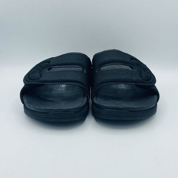 Ryka Sandals Womens Size 8 Wide Black Tao Recovery Flip Flops Comfort Adjustable - Picture 4 of 12